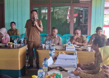 Tim Verifikasi Lapangan Desa Persiapan Tepian Raya Lewat Dialog Interaktif