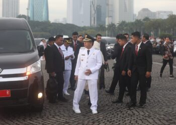 Tiba di Monas, Ini Detik-detik Bupati dan Wakil Bupati Kutim Terpilih Bersiap Dilantik