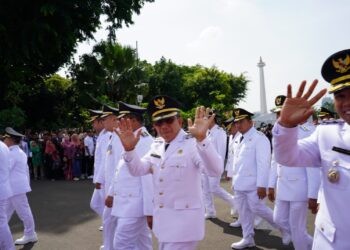 Presiden Prabowo Resmi Lantik Ratusan Kepala Daerah di Istana Negara