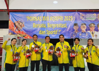 ASN Kutim Sumbang Emas, Kaltim Tembus 10 Besar Pornas Korpri XVII