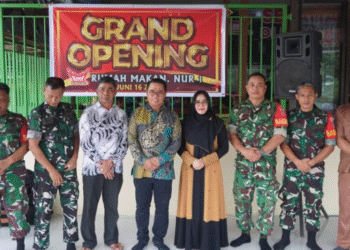 Peresmian Warung Makan Nur, Wabup Mahyunadi: Simbol Kemajuan Teluk Sangkima