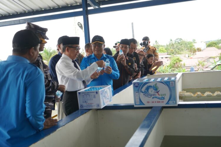 Dua SPAM Baru, Air Bersih Mengalir dari Utara ke Selatan
