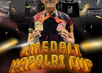 Dedikasi Tanpa Batas: Bripda Gabriel Ukir Medali di Kapolri Cup VI