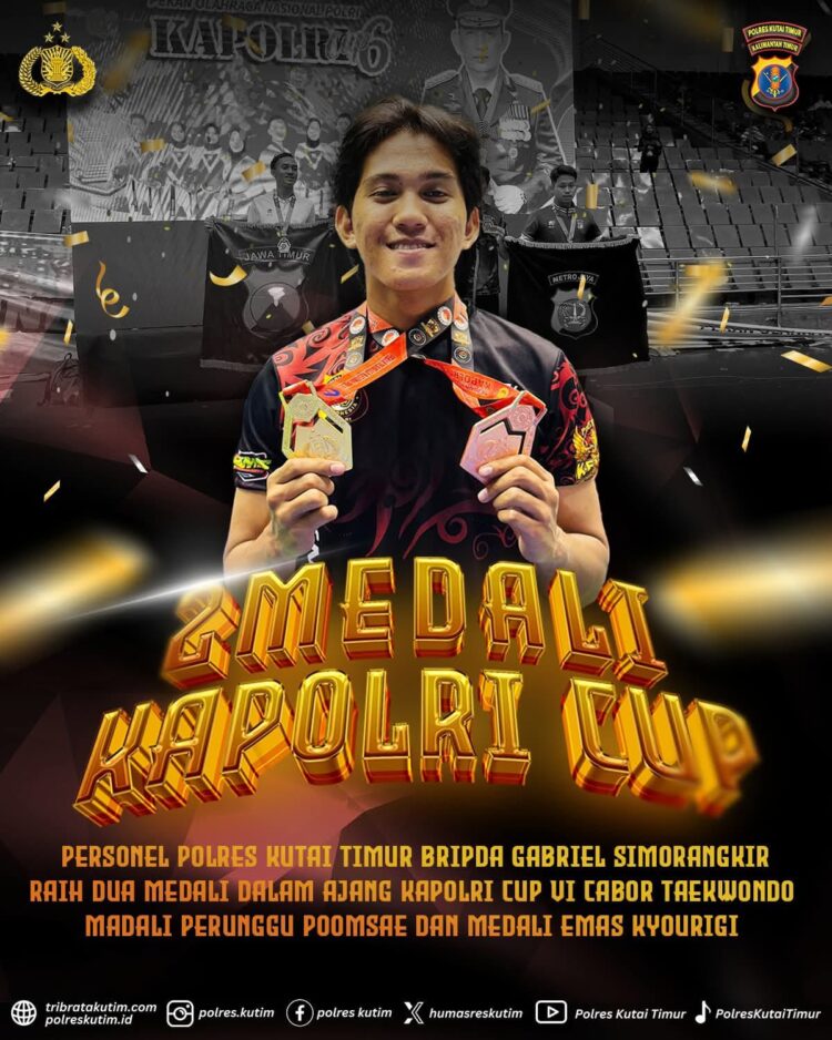 Dedikasi Tanpa Batas: Bripda Gabriel Ukir Medali di Kapolri Cup VI