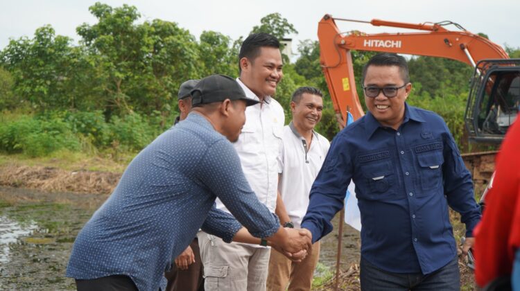 Inovasi Smart Farming: KNPI Kutim Ubah Lahan Jadi Kolam Ikan Air Tawar