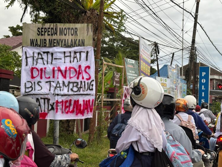 Gelombang Protes Muncul di Sangatta Pasca-Kecelakaan Bus, Mahasiswa Soroti Tindakan Pemerintah