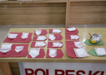 Polres Kutim Musnahkan Sabu Senilai Rp1,3 M