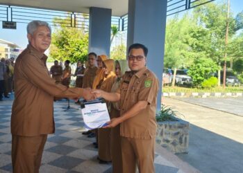 223 PNS Kutim Naik Pangkat, Sesdakab Tekankan Integritas