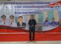 Pengukuhan APPISTA, Bupati Kutim Dorong Pedagang Perkuat Ekonomi Kerakyatan