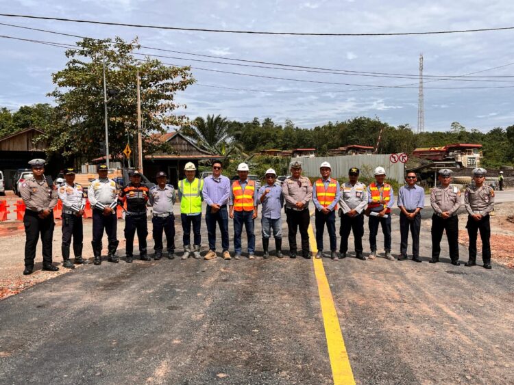 Jalan Detour KM 16 Mulai Difungsikan, Arus Sangatta-Bengalon Tetap Lancar
