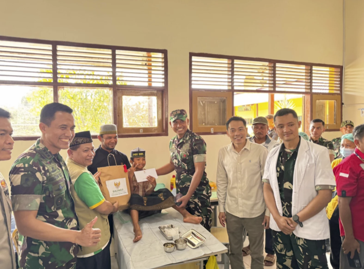 HUT Perdana Brigif TP 32 Hadirkan Sunatan Massal untuk Anak Bengalon