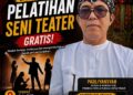OSB Buka Pelatihan Teater Gratis, Regenerasi Seni Jadi Fokus
