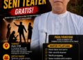 OSB Buka Pelatihan Teater Gratis, Regenerasi Seni Jadi Fokus