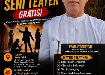 OSB Buka Pelatihan Teater Gratis, Regenerasi Seni Jadi Fokus