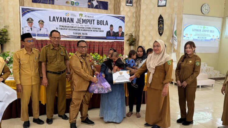 Ribuah Keluarga Berisiko Stunting di Sangkulirang