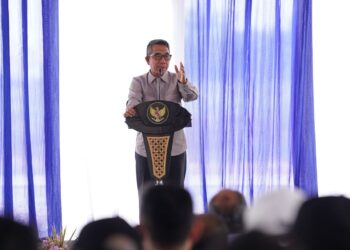 Jalan Permanen Simpang Perdau–Tepian Langsat Resmi Dibuka