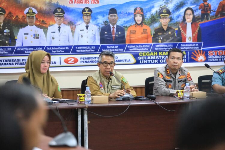 BPBD Kutim Perkuat Posko Siaga Setelah Hotspot Turun