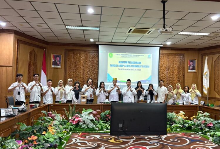 Dari Raperda hingga Data Desa, 247 Arsip DPRD Kutim Masuk Khazanah Daerah