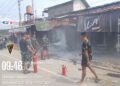 Warung Penjual BBM Depan Kantor BPBD Kutim Terbakar, Satu Warga Alami Luka Bakar